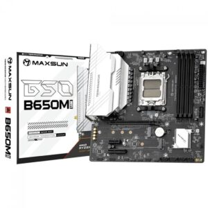 Placa Mãe Maxsun Terminator B650M WiFi6, Chipset B650, Amd AM5, mATX