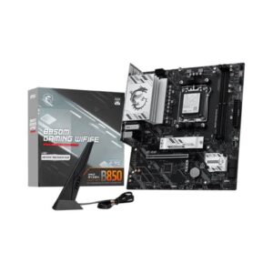 Placa Mãe Msi B850M Gaming WIFI6E AM5 2xDDR5 Chipset Amd mATX
