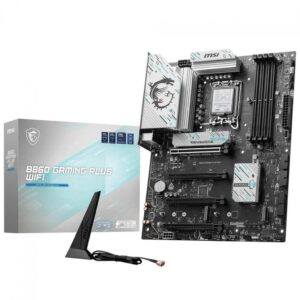 Placa Mãe Msi Gaming Plus Wifi, Chipset B860, Intel Lga 1851, Atx