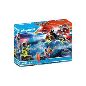 Playmobil Resgate Mergulhador com Drone City Action 70143