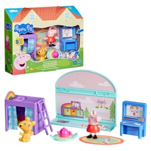 Playset Boneca Conjunto Quarto Da Peppa Hasbro