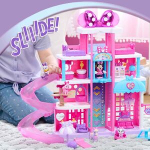 Playset Hotel Pet da Minnie Mouse com 5 Bonecos Disney Jr