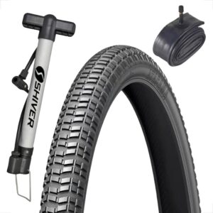 Pneu Levorin Atacama aro 24 x 2.125 Camara aro 24 Bomba de ar Shiver