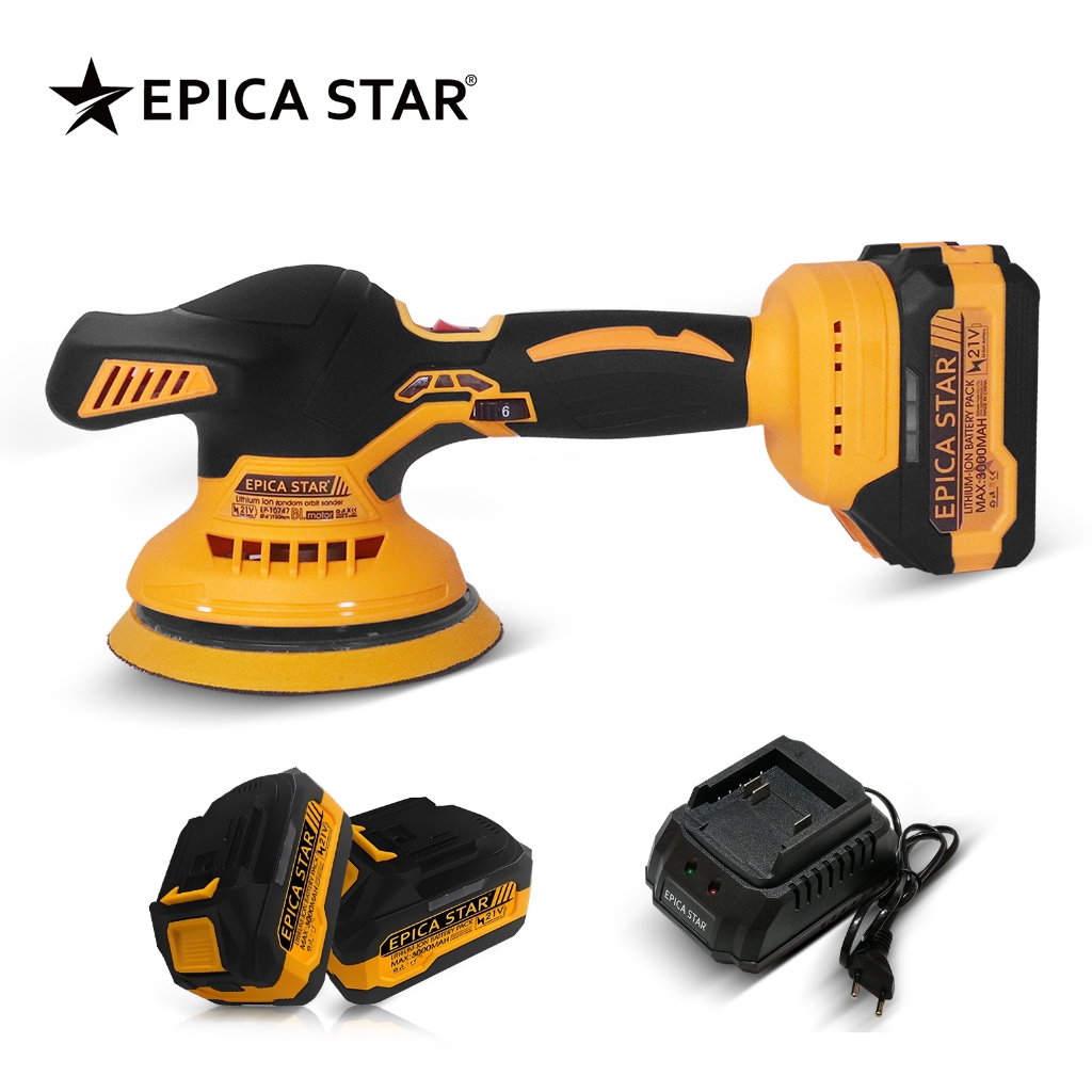 Polidor Elétrico 21V Kit Completo c 2 Baterias e Carregador Alta
