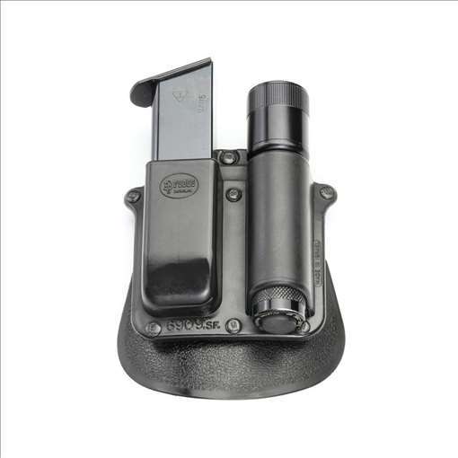 Porta Carregador e Lanterna Fobus 6909sf Para Carregadores 9mm .40 e