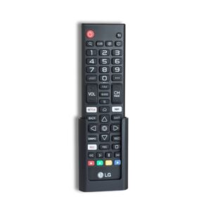 Porta Controle Remoto Suporte Base Smart Tv LG Preto Suporte Televisão