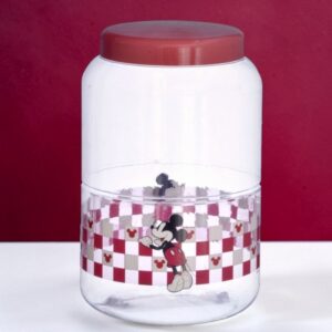 Pote de Plástico Organizador Mickey Mouse Vermelho 3L 1 unidade