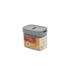Pote Hermético Cristal Retangular 500 Ml Oxford Grey