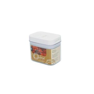 Pote Hermético Cristal Retangular 500 Ml Oxford White