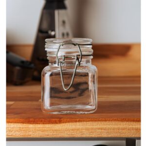 Pote Hermético de Vidro 100ml com Silicone Lyor para Temperos