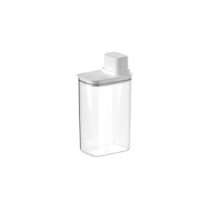 Pote Hermético Drop Com Medidor 2,3L Branco Ou