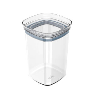 Pote Hermético Mantimentos Cozinha Acrilico Quadrado 1L