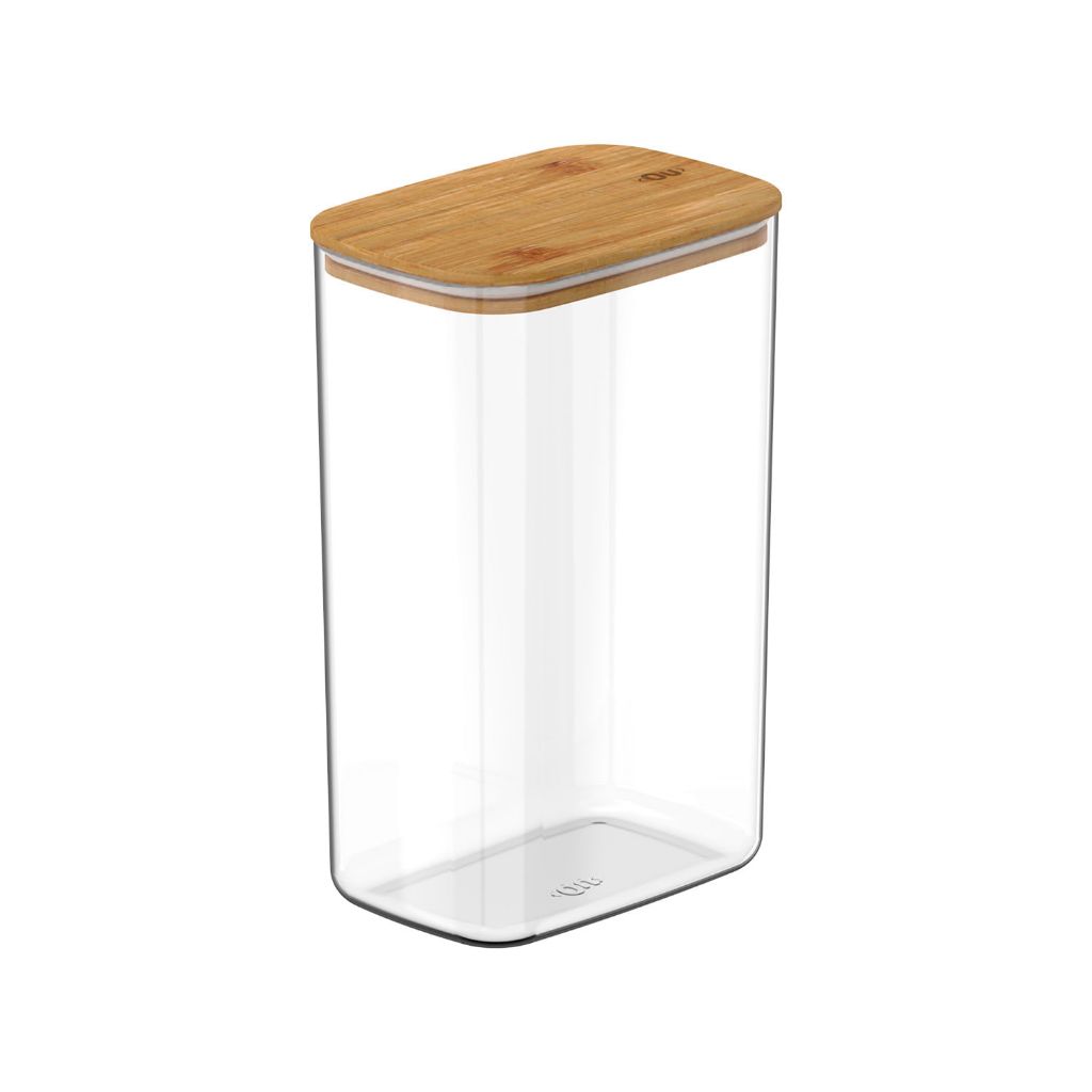 Pote hermético organizador retangular Ou 2,3L Linha Keep — Organização