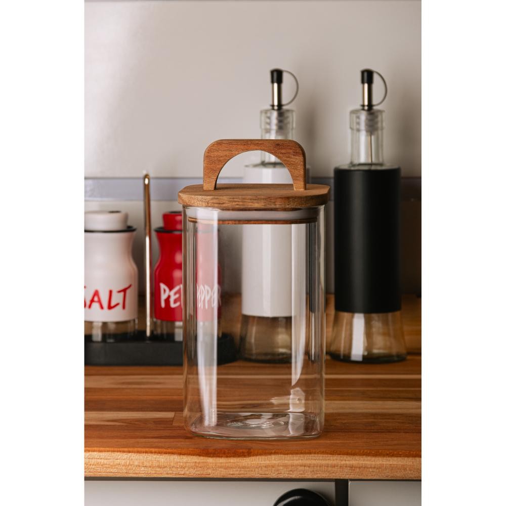 Pote Hermético Wolff de Borossilicato com Tampa 1,150L — Cozinha e Utensílios