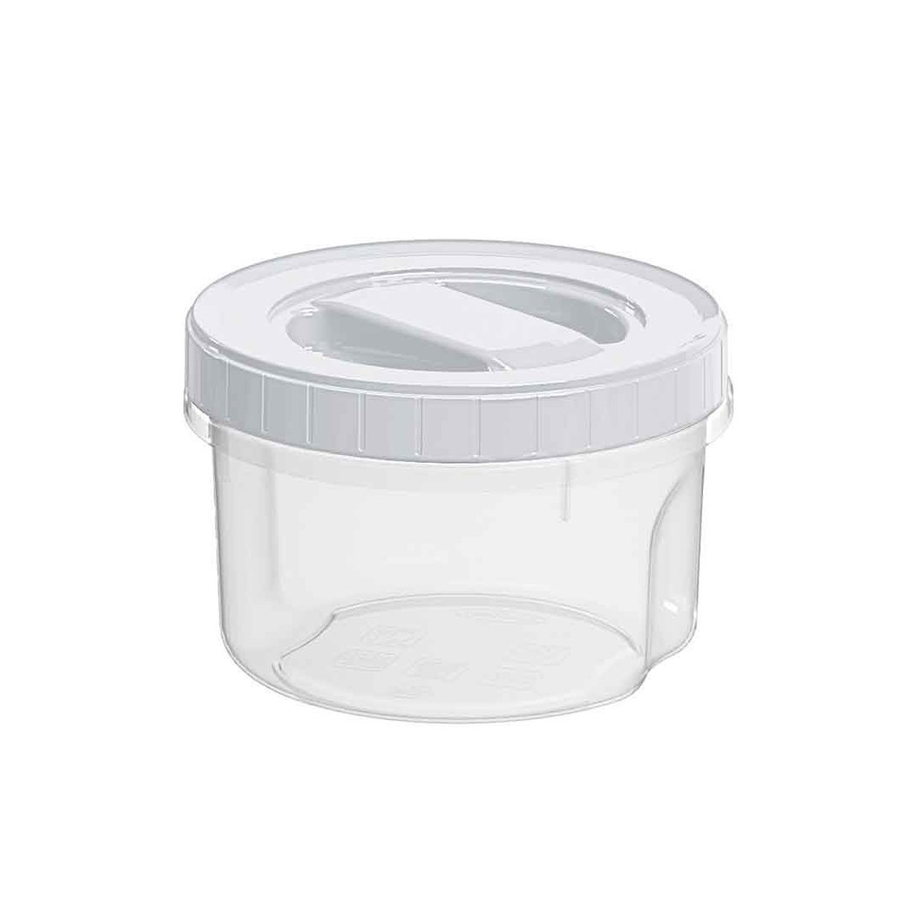 Pote Organizador Acoplado com Tampa Rosca 500 ml para Mantimentos e — Organização