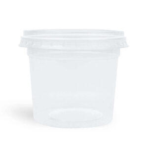 Pote Redondo com Tampa Freezer e Micro-ondas 350ml c 25 Jbm