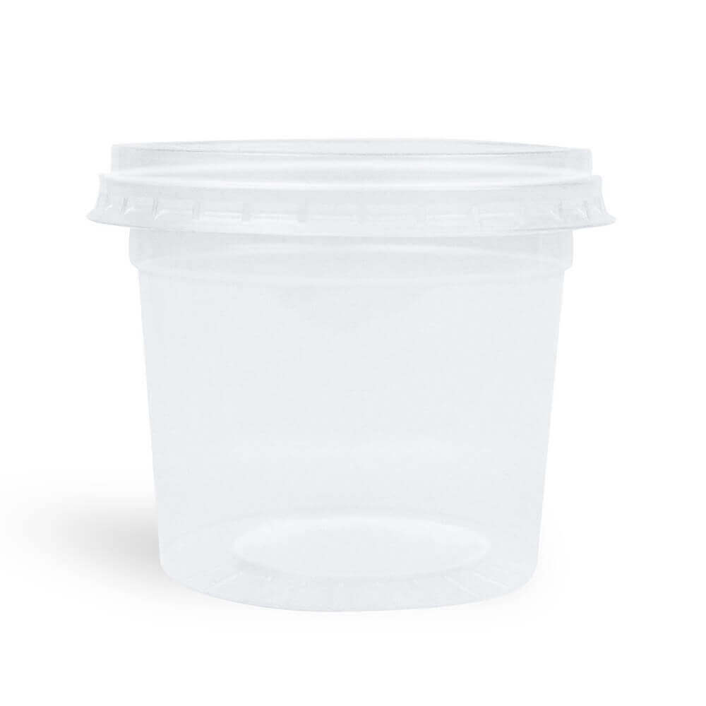 Pote Redondo com Tampa Freezer e Micro-ondas 350ml c 25 Jbm — Eletroportáteis