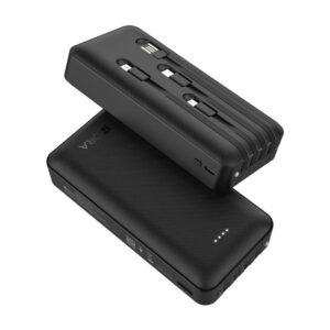 Power Bank 20mAh 1HoraBateria Portátil Gar159n Preto