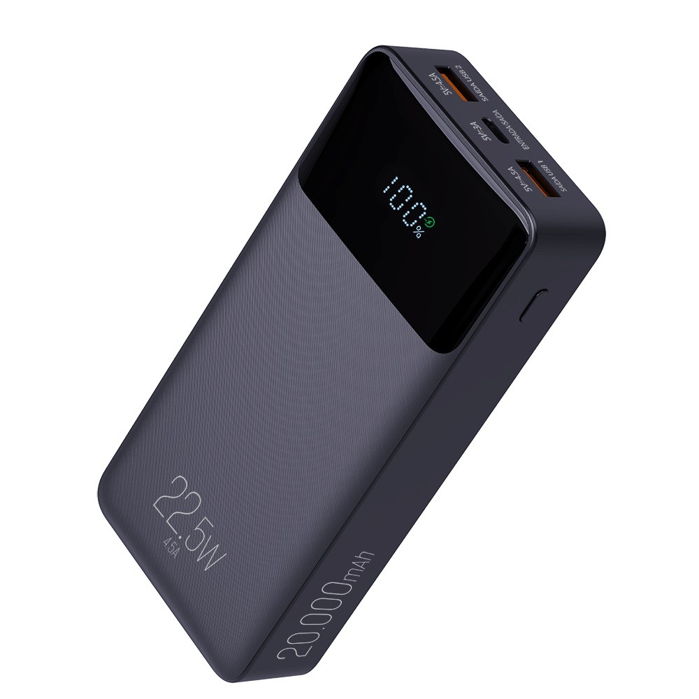 Power Bank Carregador Portátil, Display Indicador, 20mAh 22.5W — Celulares e Acessórios
