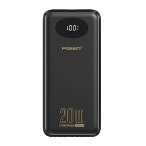 Power Bank Carregador Portátil Pisen 4in1 10mAh Preta