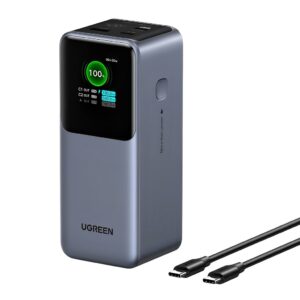 Power Bank Usb A C Ugreen Nexode 20mAh 130W Cinza