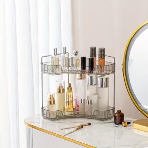 Prateleira Organizadora 2 Andares Para Maquiagem Perfumes Multiuso