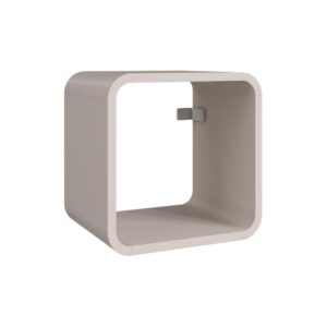 Prateleira Suspensa Nicho Simples Linha Curve CV008BDBD 30cm Bege