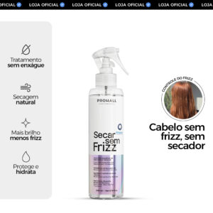 Pré-Shampoo Esfoliante de Couro Cabeludo Secar sem Frizz
