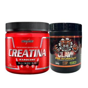 Pré Treino Claw Taurina Beta Alanina 300g Creatina Integral Medica