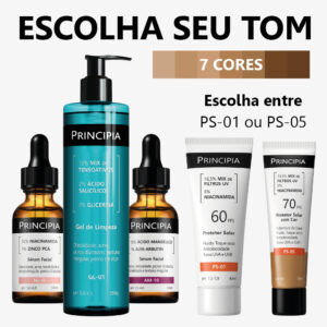 Principia Kit Anti-Manchas Essencial c Gel de Limpeza Sérum Sérum