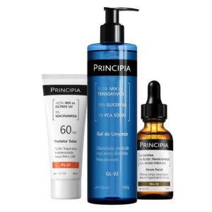 Principia Kit Anti-Olheiras c Gel de Limpeza 350G Sérum Protetor