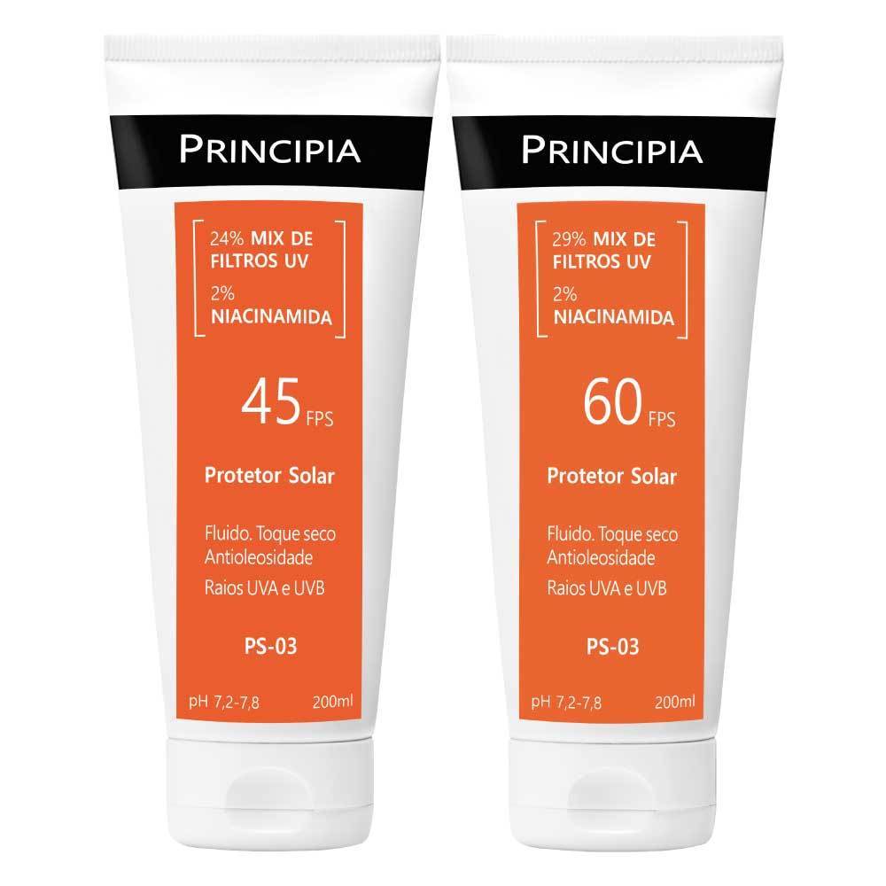 Principia Kit Dupla Proteção Corporal c Protetor Solar Fps 45