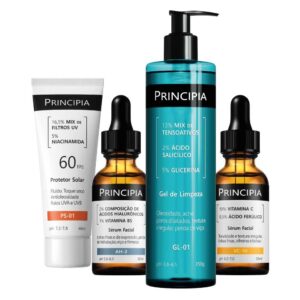 Principia Kit Essencial VC c Limpeza Sérum Vitamina Sérum — Skincare