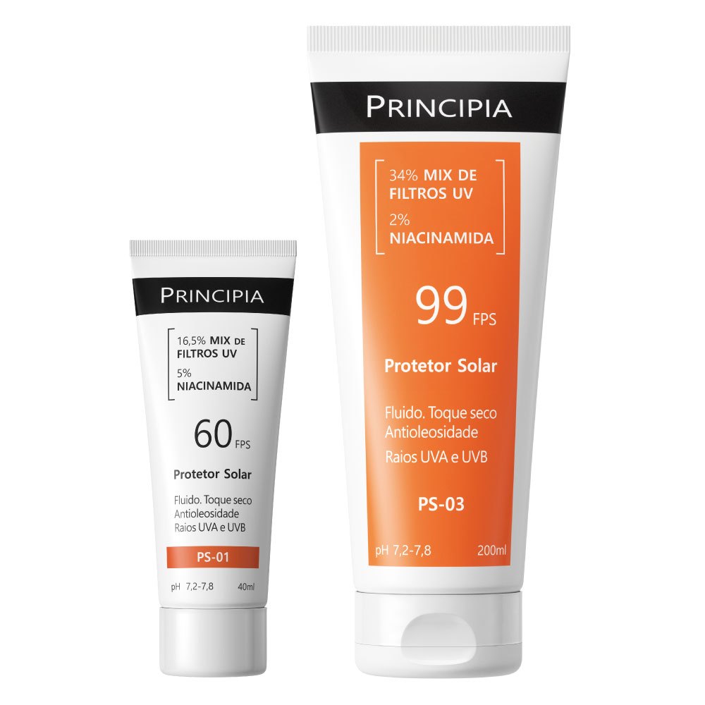 Principia Kit Protetor Solar Facial Fps 60 Protetor Solar Corporal