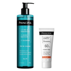 Principia Kit Todo Dia c Gel de Limpeza Protetor Solar Facial Fps 60