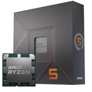 Processador Amd Ryzen 5 7600X 4.7GHz 12-T, AM5, Sem Cooler