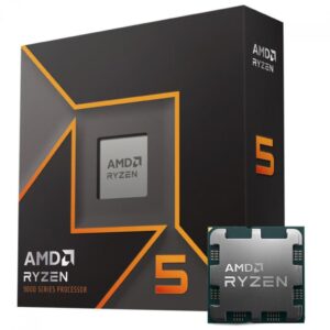Processador Amd Ryzen 5 9600X, 3.9GHz 6-Cores 12-Threads, AM5, Sem