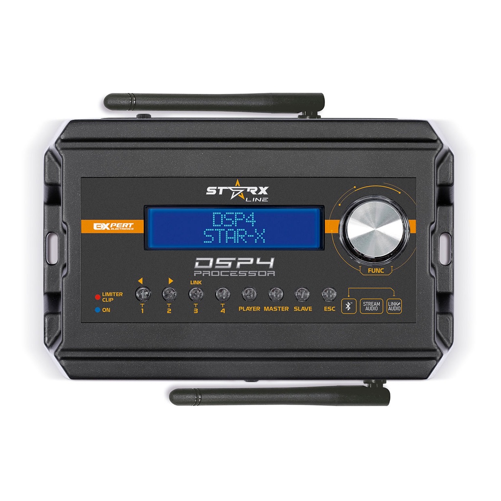 Processador Áudio Automotivo Expert DSP4 Starx 4 Canais Bluetooth
