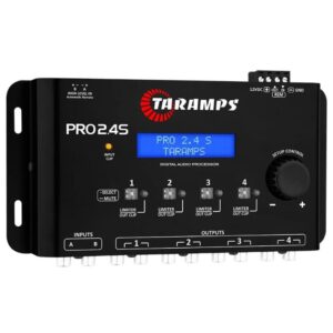 Processador Crossover De Audio Digital Taramps Pro 2.4s