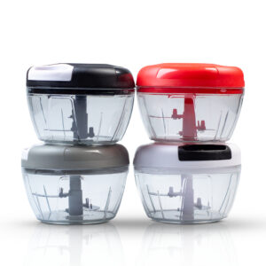 Processador de Alimentos Manual 500ML 3 Lâminas Clink Triturador