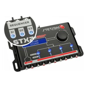 Processador De Audio Digital Equalizado 2448 Stx2448 Stetsom