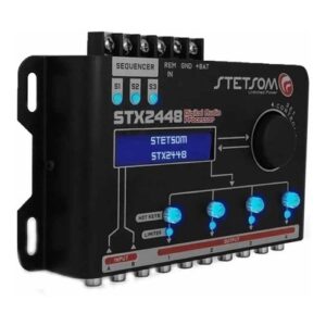 Processador de Audio Digital Stetsom 4 Vias Crossover Dinâmico e