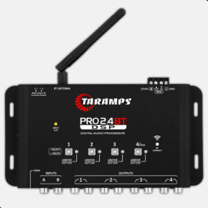 Processador De Áudio Digital Taramps Pro 2.4 BT Bluetooth Controle
