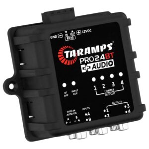 Processador DE Audio Digital Taramps Pro 2.4BT Audio Preto
