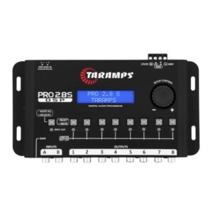 Processador De Audio Digital Taramps Pro 2.8S Equalizador Crossover