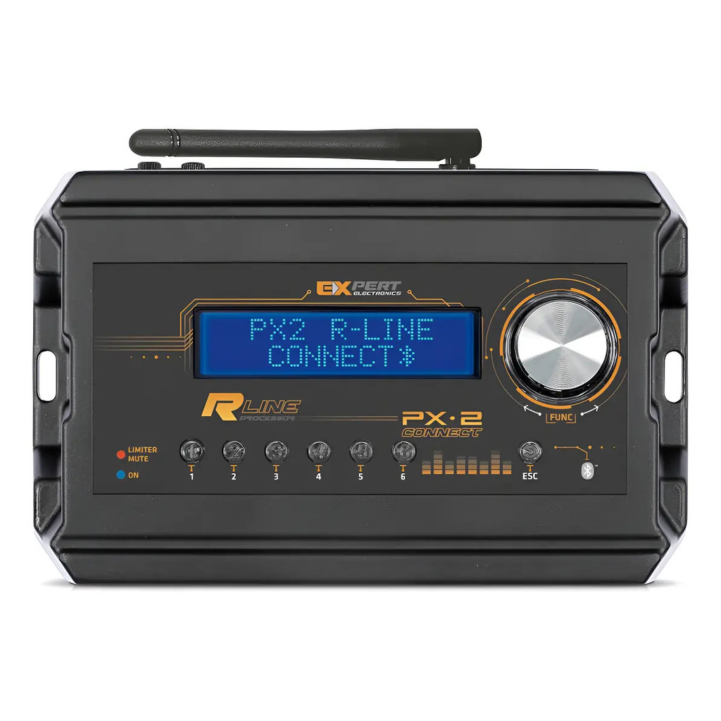 Processador De Audio Expert Px2 Connect R-line Bluetooth 6ch — Informática