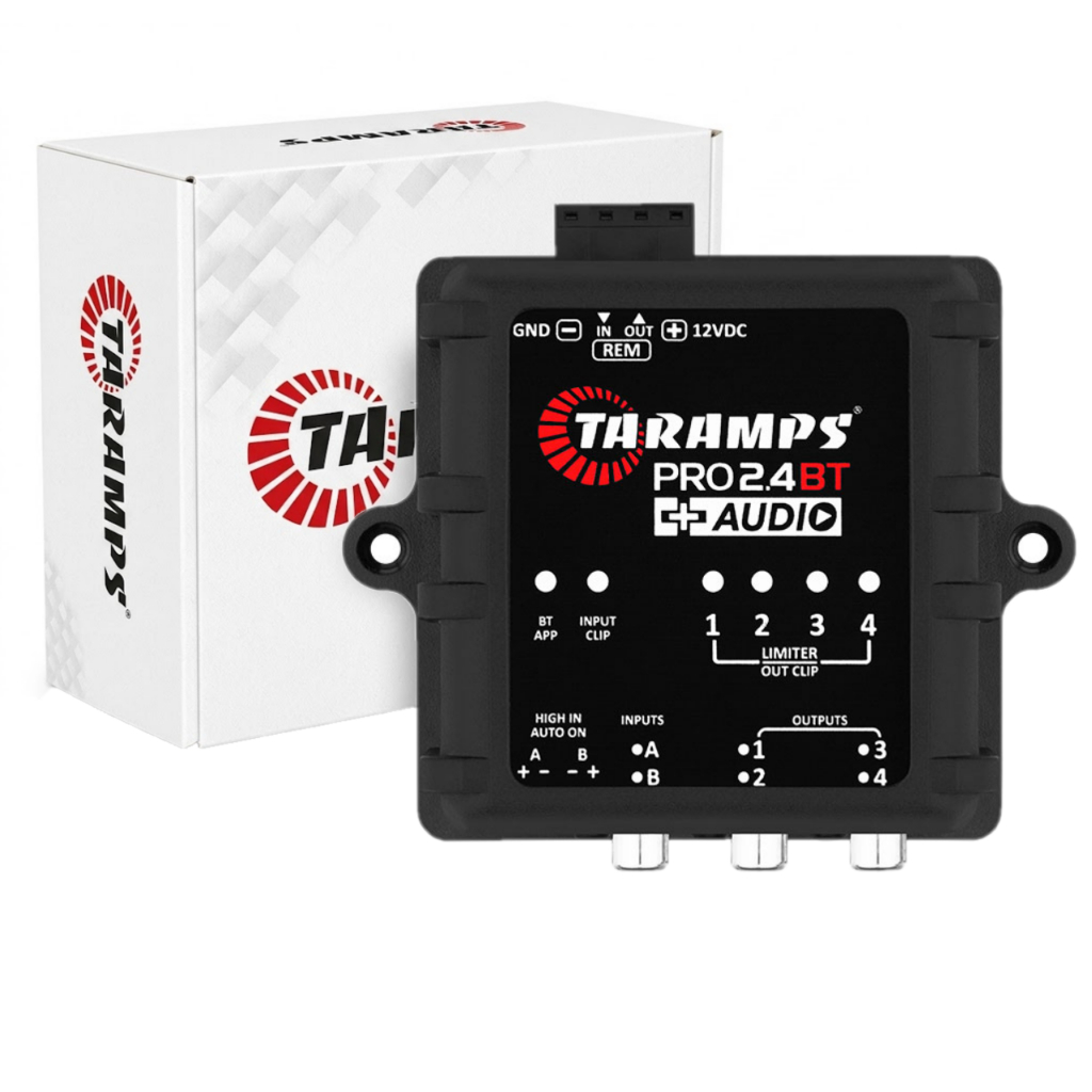 Processador De Audio Pro 2.4bt Com Bluetooth 4 Canais Taramps