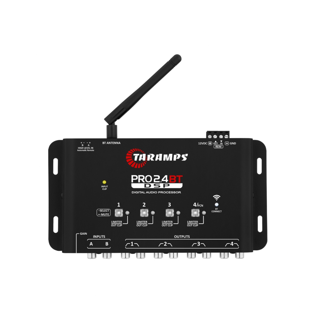 Processador De Audio Pro2.4 Bt Taramps 4 Vias Com Aplicativo — Informática
