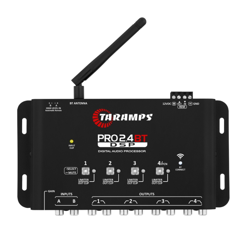 Processador De Audio Taramps Pro 2.4Bt Bluetooth Equalizador — Informática