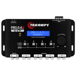Processador Digital Taramps Pro 2.4D Dynamic Peak Equalizador